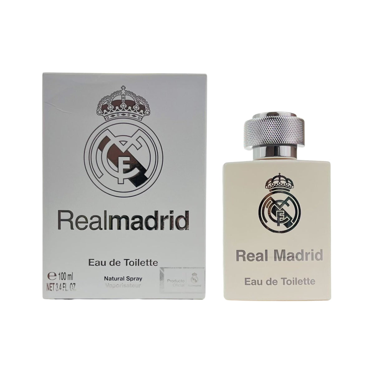 1 FOR 29.99 & 2 FOR 50.00 REALMADRID EAU DE TOILETTE NATURAL SPRAY 3.4 OZ/ 100 ML