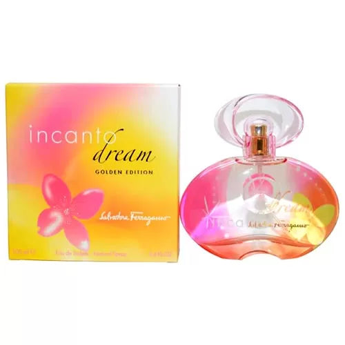 INCANTO DREAM GOLD EDITION   BY SALVATORE FERRAGAMO 3.4 OZ EDT