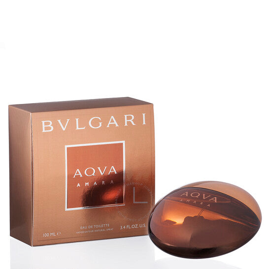 AQVA AMARA  EAU DE TOILETTE 3.4 OZ / 100 ML  BY: BVLGARI