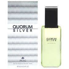 QUORUM SILVER EDT 3.4OZ MEN