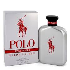 POLO RED RUSH BY RALPH LAUREN  4.2OZ EDT MEN SPRAY
