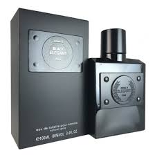 BLACK ELEGANT BY JOHAN B. 3.4OZ EDT MEN