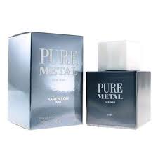 PURE METAL FOR MEN BY KAREN LOW 3.4OZ EDT
