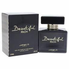 BEAUTIFUL RICH JOHAN B EAU DE PARFUM 2.8 FL OZ 85 ML