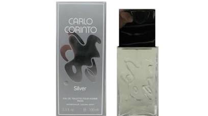 CARLO CARINTON SILVER EAU DE TOILETTE 100 ML 3.3 FL OZ
