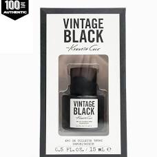 VINTAGE BLACK KENNETH COLE EAU DE TOILETTE 0.5 FL OZ 15 ML