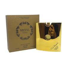 METAL GOLD RON MARONES EAU DE TOILETTE FOR MEN 100 ML 3.4 FL OZ
