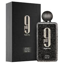 Afnan 9 PM Night Out Unisex Extrait de Parfum, 3.4 Fl. Oz
