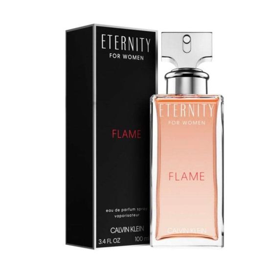 Eternity for Women FLAME EDP By Calvin Klein 3.4Oz