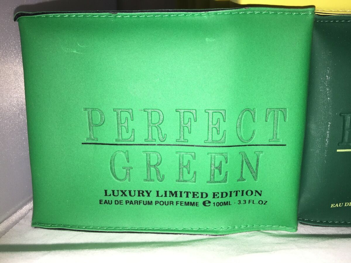 PERFECT GREEN LUXURY LIMITED EDITION EAU DE PARFUM POUR FEMME 3.3 OZ/ 100 ML