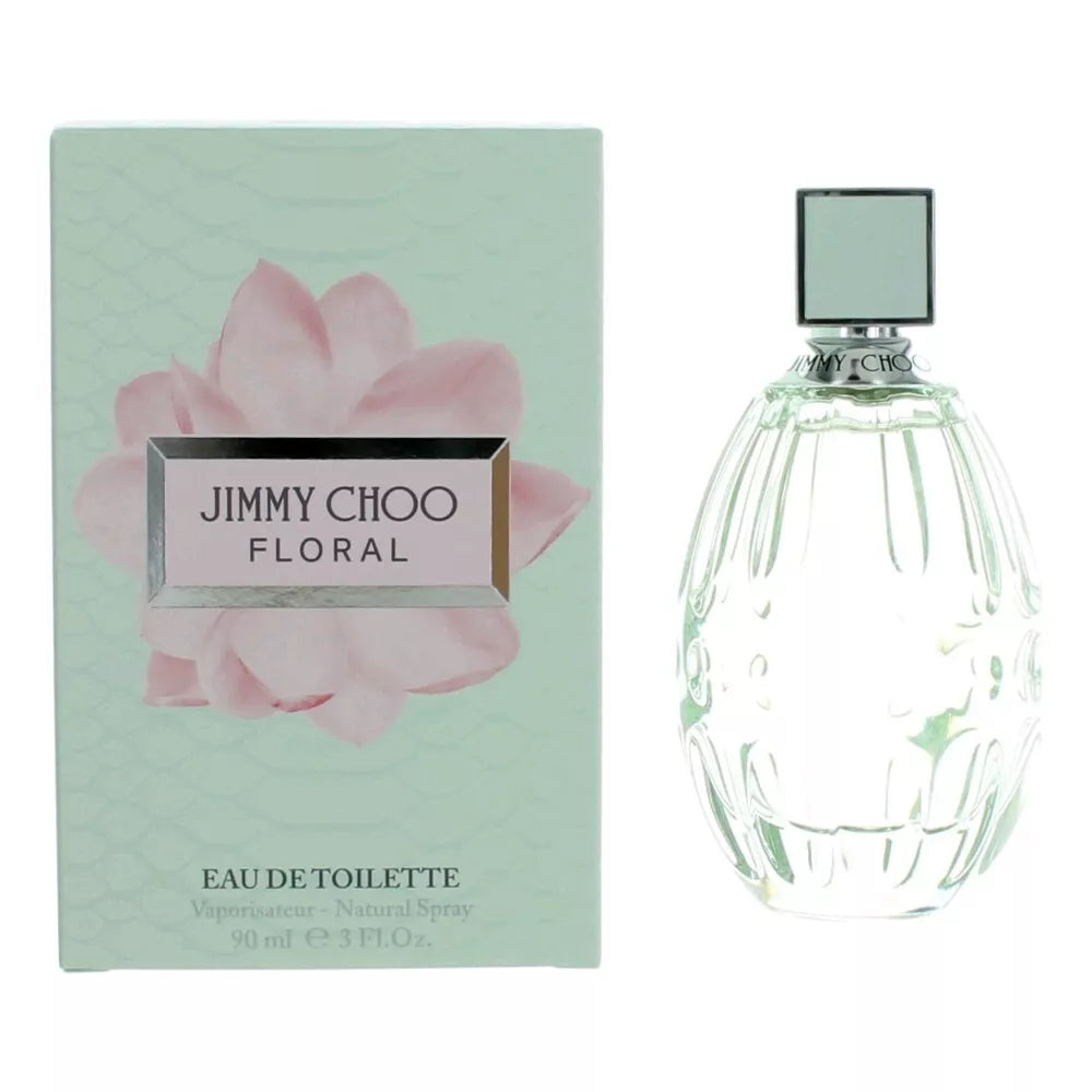 JIMMY CHOO FLORAL BY JIMMY CHOO EAU DE TOILETTE 3.0 OZ SPRAY MUJER