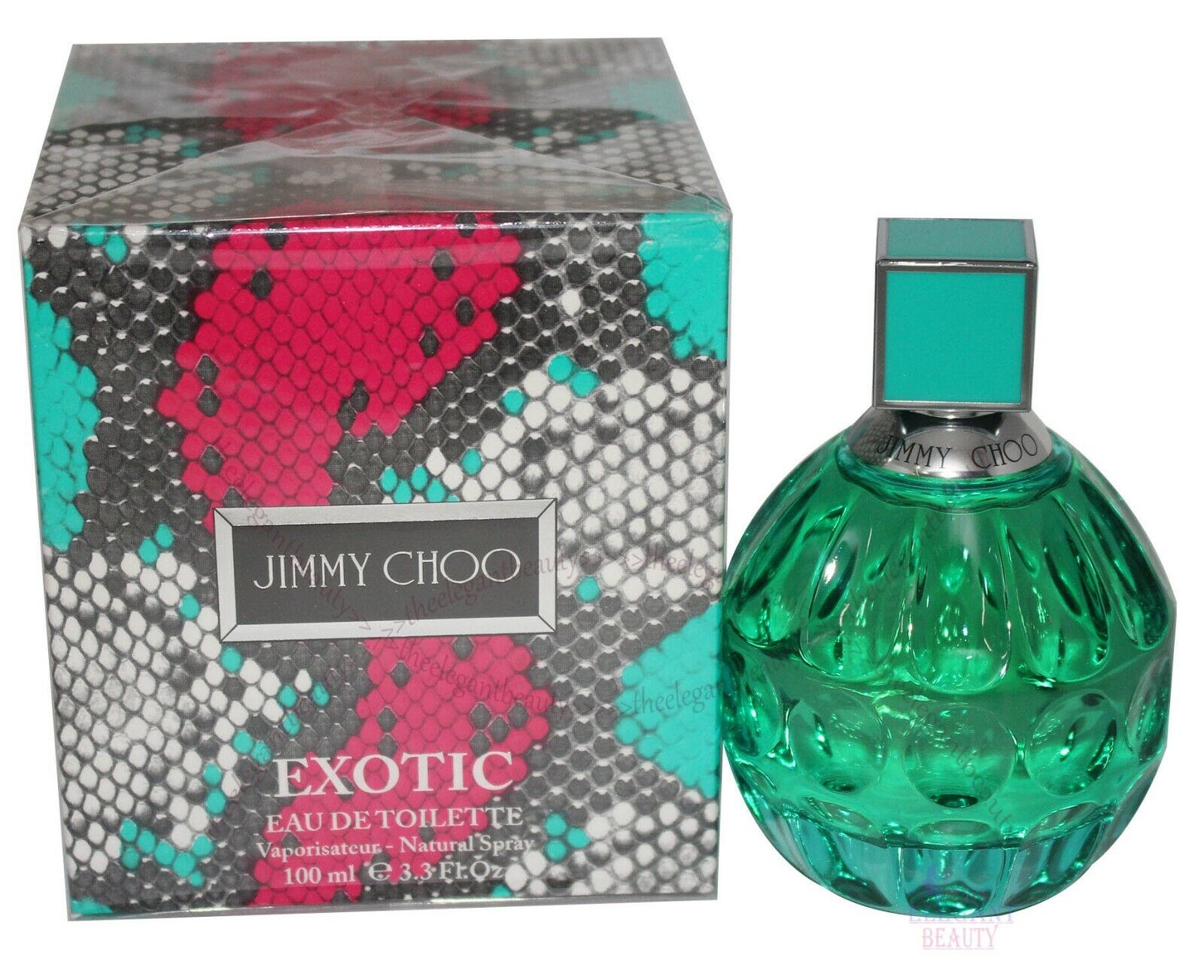 JIMMY CHOO EXOTIC BY JIMMY CHOO 3.3 OZ EDT SPRAY WOMEN