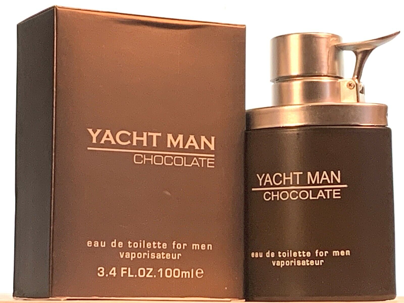 YACHT MAN CHOCOLATE 3.4OZ EDT