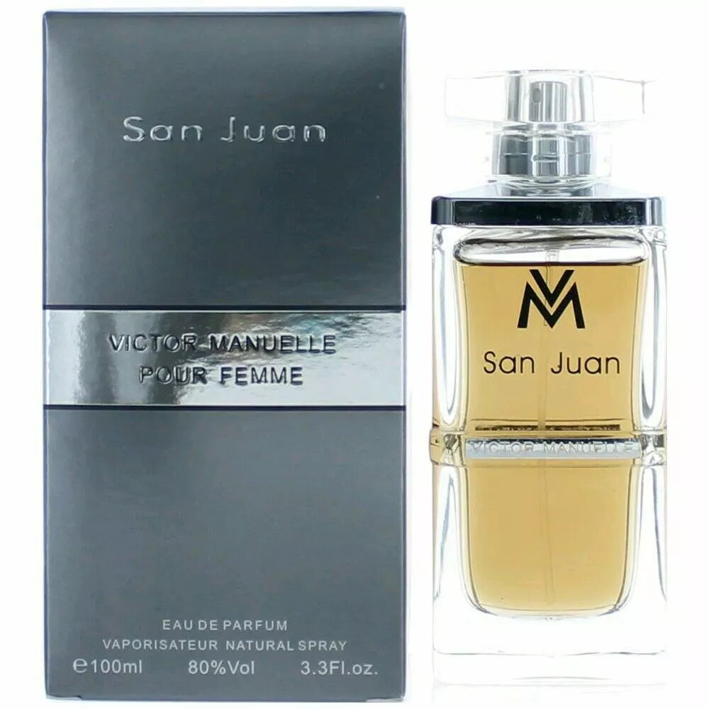 SAN JUAN VICTOR MANUELLE POUR HOMME EAU DE PARFUM 3.3 OZ/ 100 ML