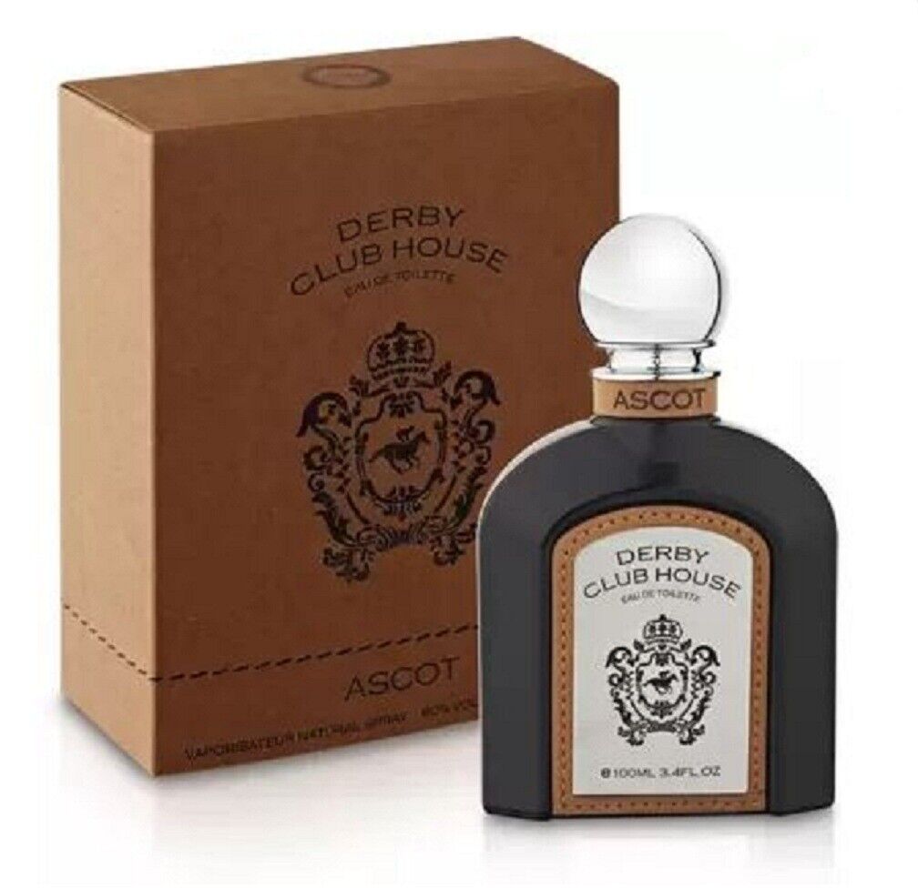 DERBY CLUB HOUSE ASCOT BY ARMAF 3.4 OZ EDT SPRAY MEN