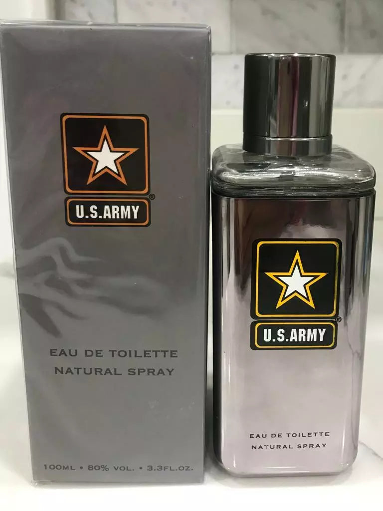 US ARMY GREY EAU DE TOILETTE NATURAL SPRAY 3.3 OZ/ 100 ML