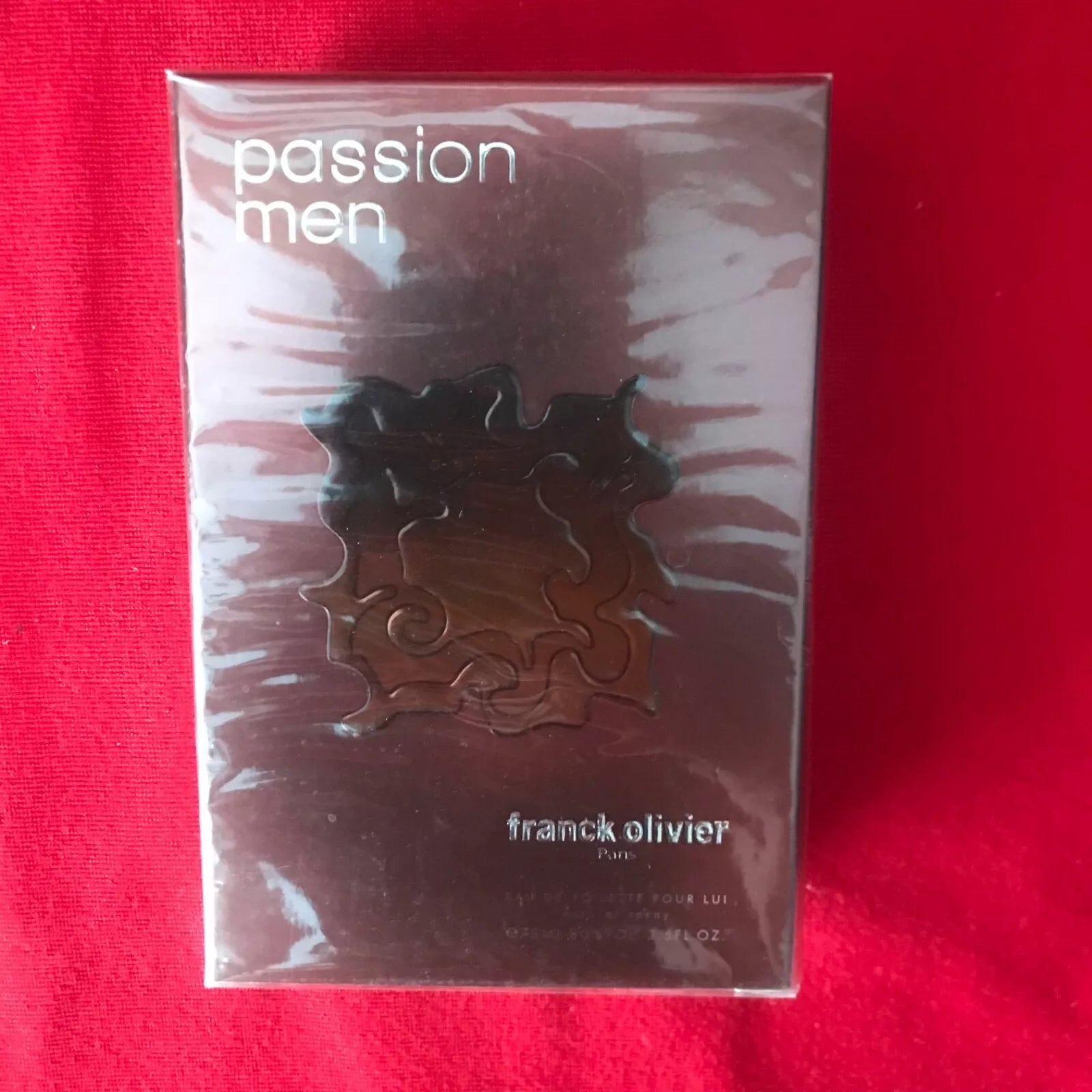PASSION MEN FRANCK OLIVIER PARIS EAU DE TOILETTE POUR LUI NATURAL SPRAY 2.5 OZ/ 75 ML