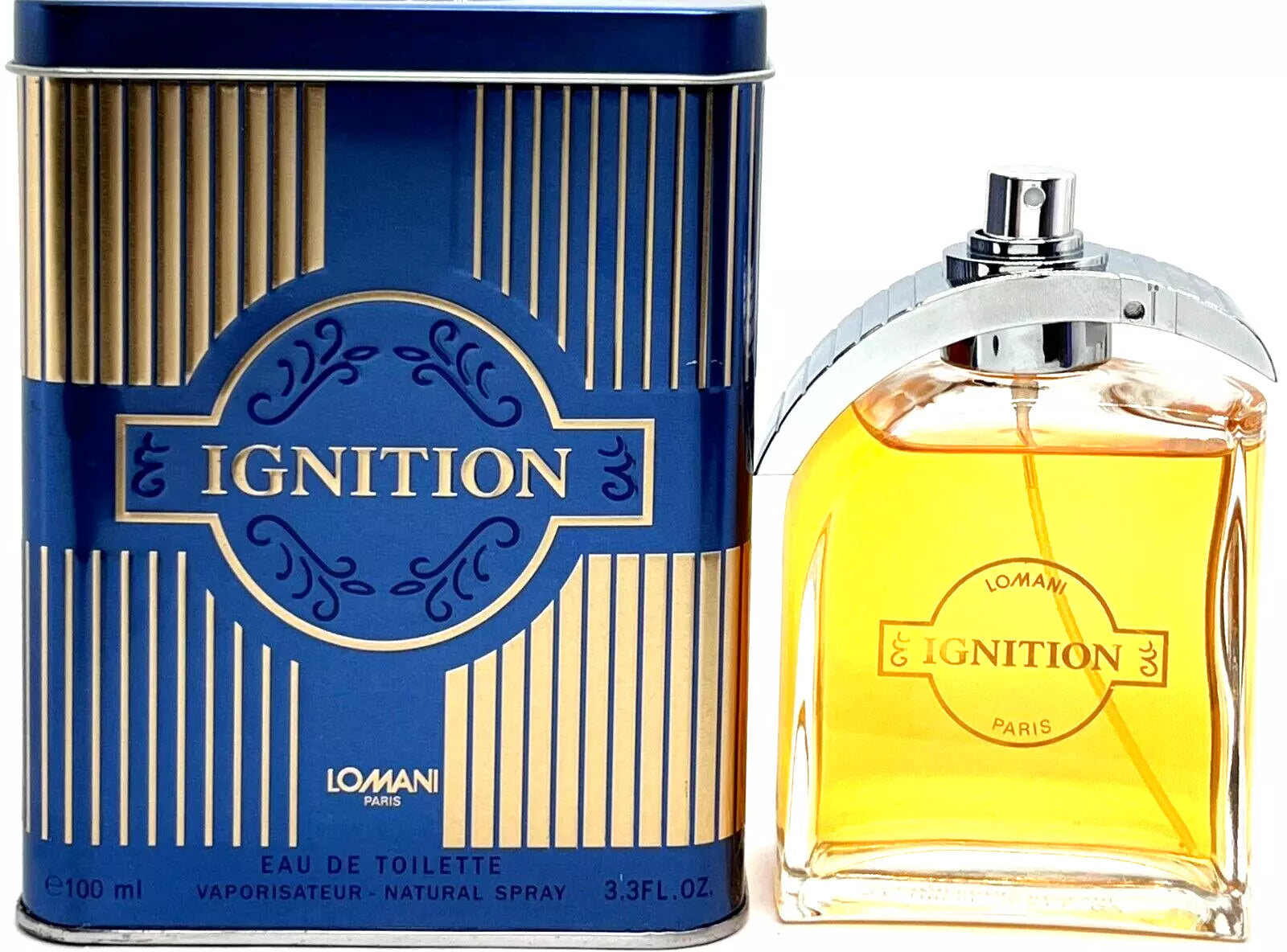 IGNITION LOMANI PARIS EAU DE TOILETTE 3.3 OZ/ 100 ML