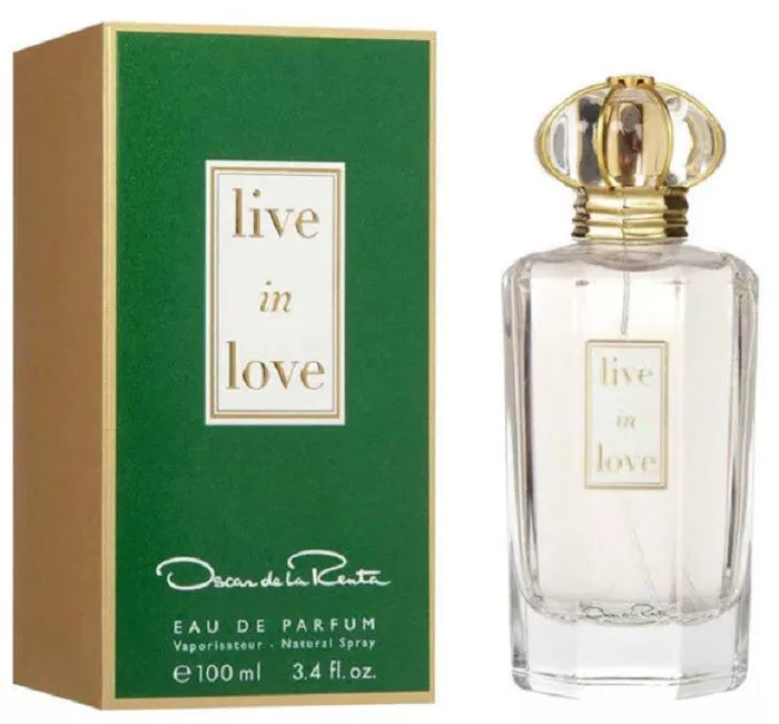 LIVE IN LOVE BY OSCAR DE LA RENTA EAU DE PARFUM 3.4 OZ SPRAY WOMEN