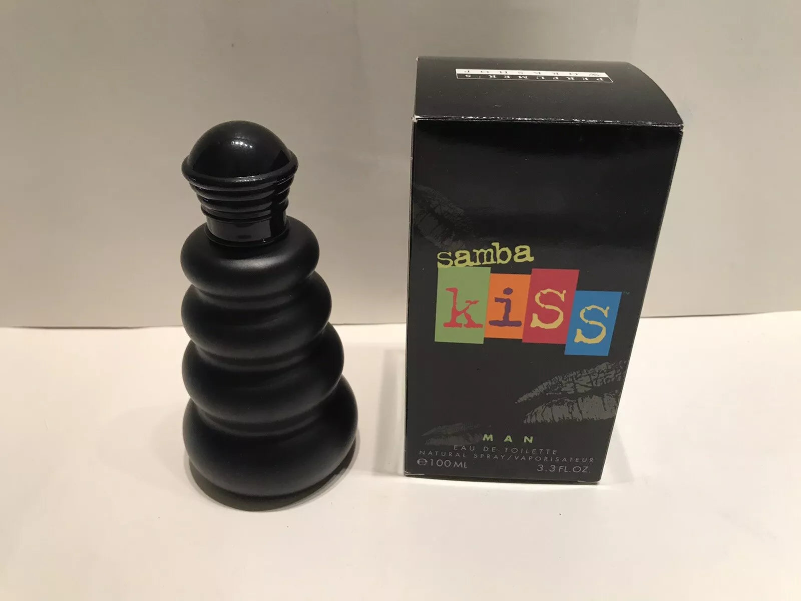 SAMBA LISS MEN BLACK BOX EAU DE TOILETTE 3.4 OZ / 100 ML