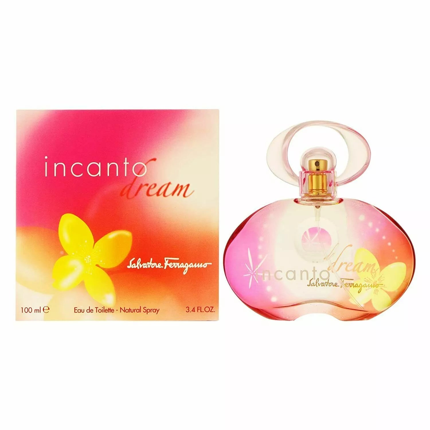 INCANTO DREAM EAU DE TOILETTE 3.45 OZ 100 ML BY SALVATORE FERRAGAMO