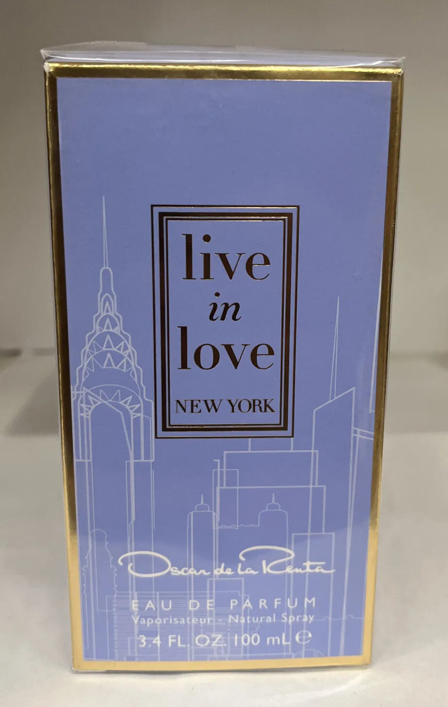 LIVE IN LOVE NEW YORK BY OSCAR DE LA RENTA EAU DE PARFUM SPRAY WOMEN