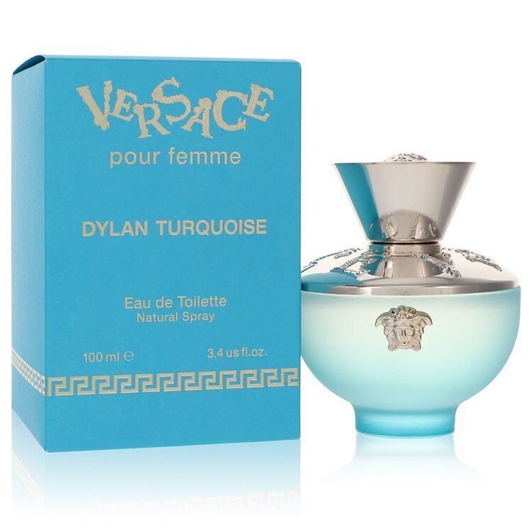 VERSACE POUR FEMME DYLAN TURQUOISE BY VERSACE 3.4 OZ EAU DE TOILETTE SPRAY