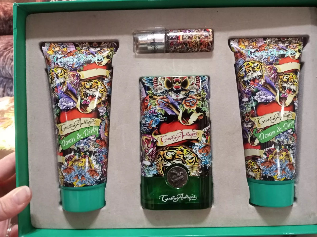 CROSTIN AULLIGAN GIFT SET DOWN AND DIRTY 6.7 OZ/ 200 ML