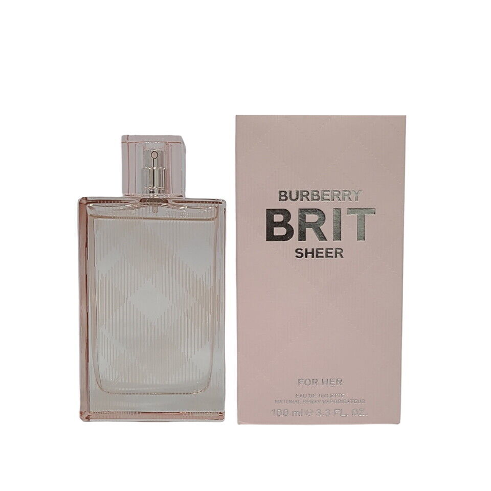 BURBERRY BRIT SHEER BY BURBERRY EAU DE TOILETTE 3.3 OZ ESPRAY WOMEN