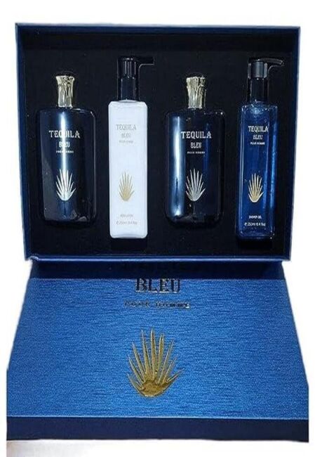 TEQUILA BLEU POUR HOMME 4 PEICE GIFT SET