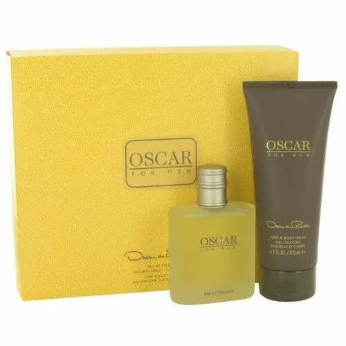 OSCAR FOR MEN EUA DE TOILETTE NATURAL SPRAY & HAIR & BODY WASH BY: OSCAR DE LA RENTA