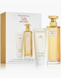 5TH AVENUE BY ELIZABETH ARDEN SET  EDP 4.2OZ / BODY LOTION 3.3 OZ WOMEN