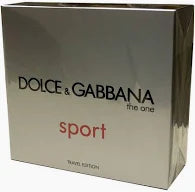 THE ONE SPORT BY DOLCE & GABBANA GIFT SET 3.3OZ EDT/ 2.4OZ DEODORANT MEN