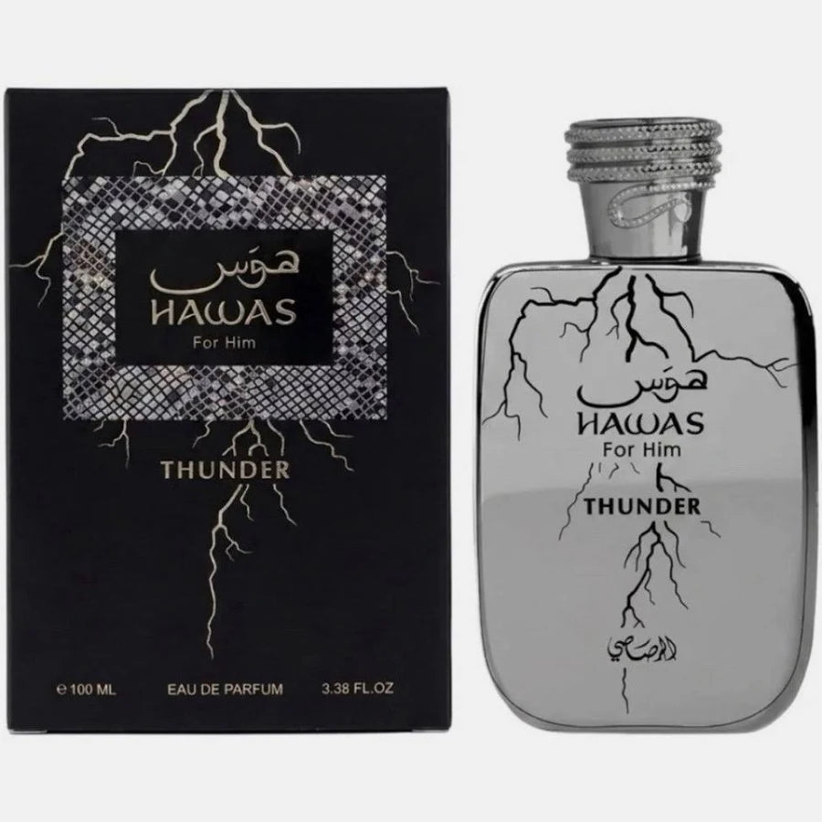 Rasasi Hawas Thunder For Him Eau De Parfum 100 Ml.