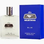 FORD MUSTANG BLUE COLOGNE SPRAY 3.4OZ MEN