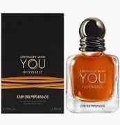 STRONGER WITH YOU INTENSELY EMPORIO ARMANI EAU DE PARFUM POUR HOMME 3.3 FL OZ 100 ML