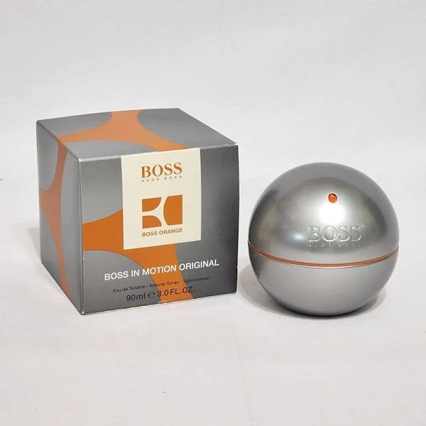 BOSS IN MOTION ORANGE BY HUGO BOSS 3.0OZ EDT
