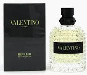 BORN IN IN ROMA YELLOW EAU DE TOILETTE 3.4 OZ / 100 ML BY:VALENTINO