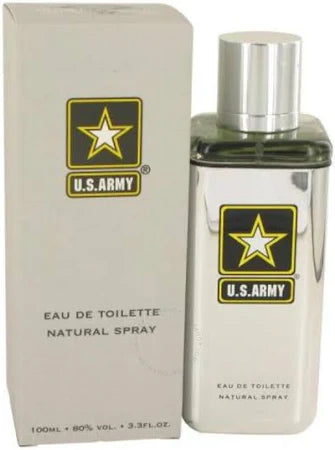 US ARMY SILVER EAU DE TOILETTE NATURAL SPRAY 3.3 OZ/ 100 ML
