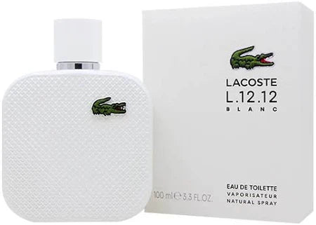 L.12.12 BLANC BY LACOSTE EDT 3.3OZ EDT MEN