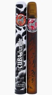 CUBA JUNGLE ZEBRA WOMEN BY PARFUMS DES CHAMPS 1.17 OZ EDP