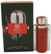 VICTOR MANUEL RED FOR HIM EAU DE TOILETTE 3.4 OZ / 100 ML