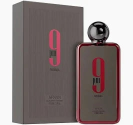 9 PM REBEL EAU DE PARFUM 3.4 OZ / 100 ML BY : AFNAN
