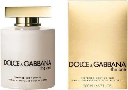 DOLCE & GABBANA THE ONE PERFUMED BODY LOTION EMULSION 6.7 OZ / 200 ML