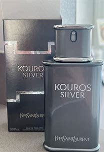 KOUROS SILVER MEN 3.3 OZ / 100 ML EAU DE TOILETTE BY:YSL