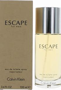 ESCAPE FOR MEN EAU DE TOILETTE 3.3 OZ / 100 ML BY:CALVIN KLEIN