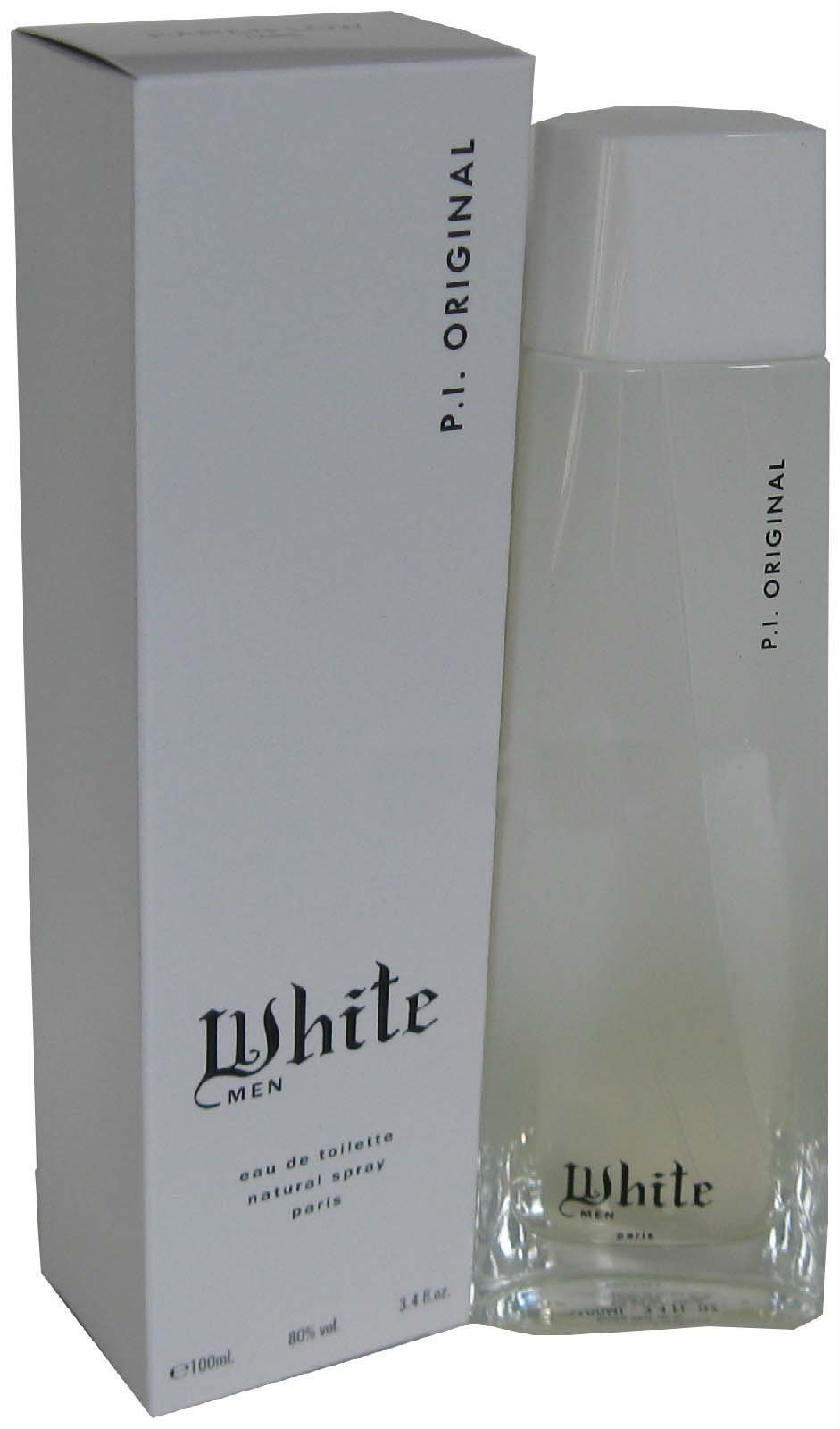 WHITE MEN PARIS EAU DE TOILETTE P.I. ORIGINAL BY: KAREN LOW 3.4 OZ/ 100 ML